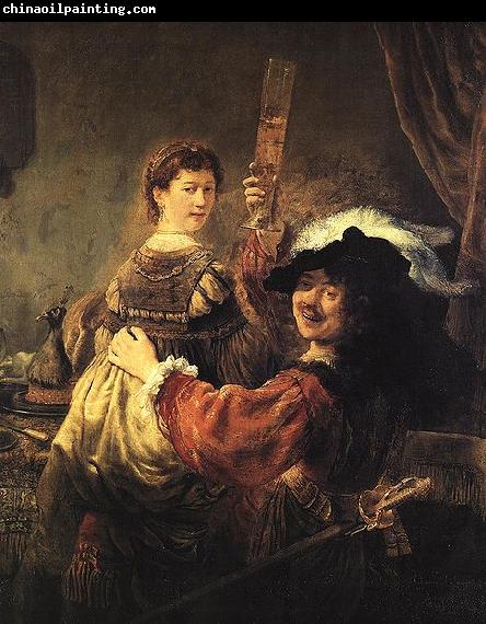 Rembrandt Peale Rembrandt and Saskia in the parable of the Prodigal Son