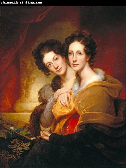 Rembrandt Peale The Sisters (Eleanor and Rosalba Peale)