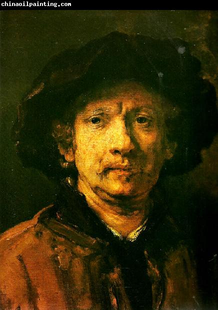 Rembrandt van rijn sjalvportratt