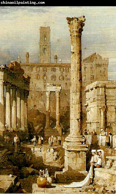 Samuel Prout rome the forum