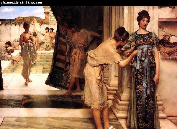 Sir Lawrence Alma-Tadema,OM.RA,RWS Frigidarium