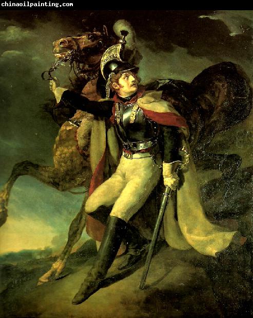 Theodore   Gericault cuirassier blesse