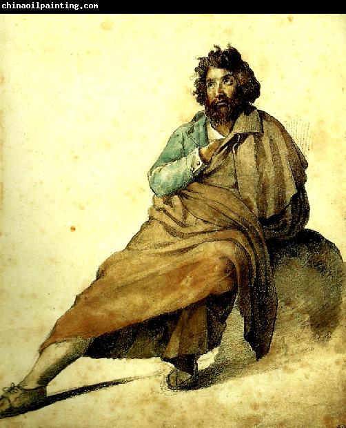 Theodore   Gericault paysan italien