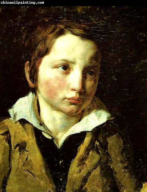 Theodore   Gericault jeune garcon