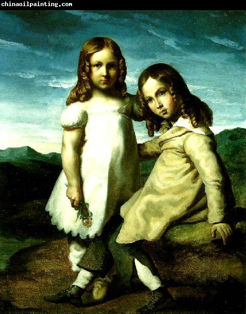 Theodore   Gericault les enfants dedreux