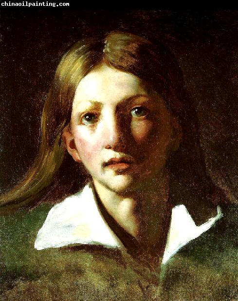 Theodore   Gericault tete de jeune homme