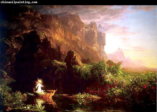 Thomas Cole Voyage of Life Childhood