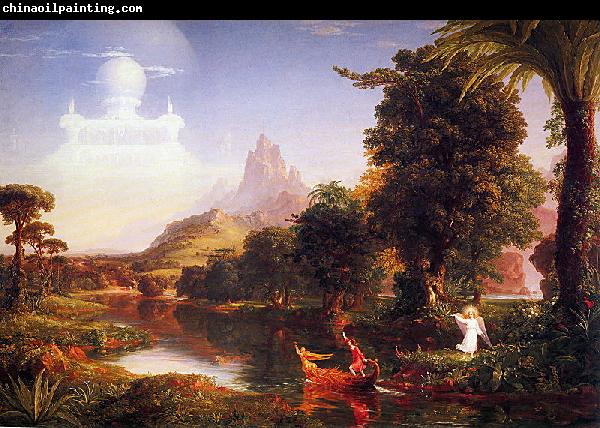 Thomas Cole The Voyage of Life Youth