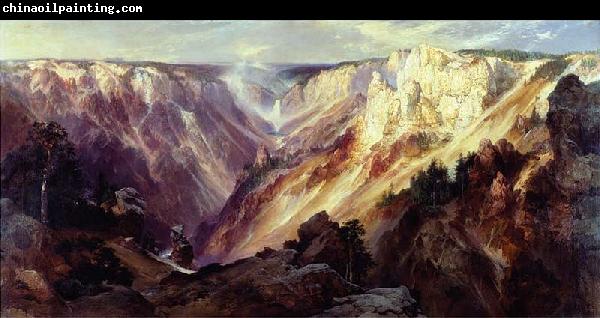 Thomas Moran canvas painting by Thomas Moran