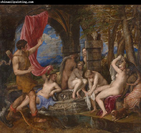 Titian Diana and Actaeon