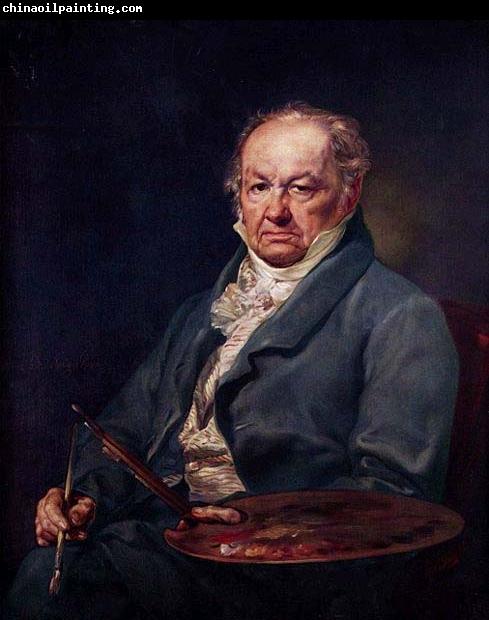 Vicente Lopez y Portana Portrat des Francisco de Goya