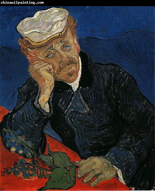 Vincent Van Gogh Portrait of Doctor Gachet