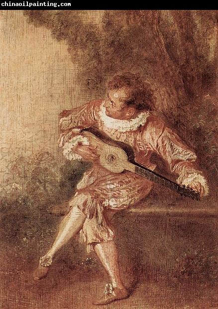 WATTEAU, Antoine Die Serenate