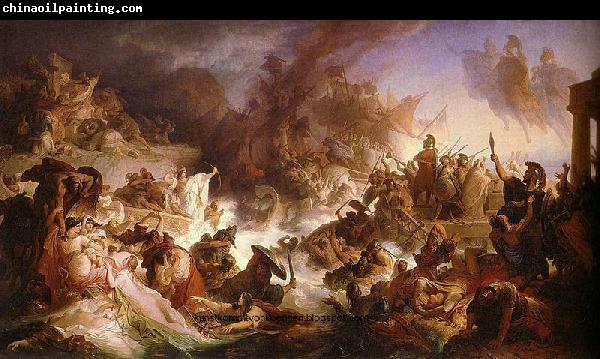 Wilhelm von Kaulbach Battle of Salamis