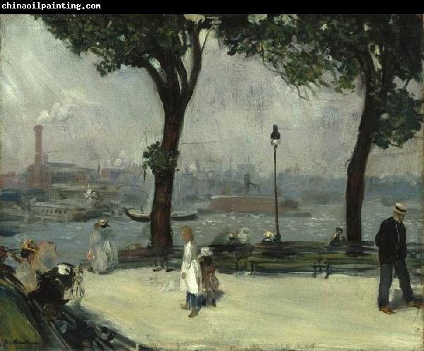 William Glackens East River Park