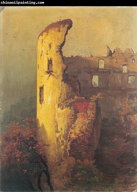 Wojciech Gerson Ruins of castle tower in Ojcow