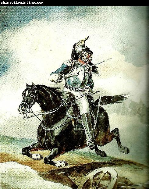 charles emile callande cuirassier au galop