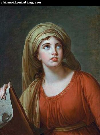 elisabeth vigee-lebrun Lady Hamilton as the Persian Sibyl