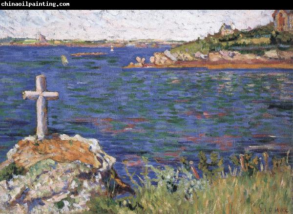 impressionist painter the mariners cross at high tide