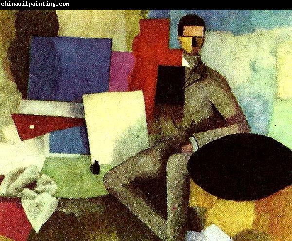 roger de la fresnaye sittande man