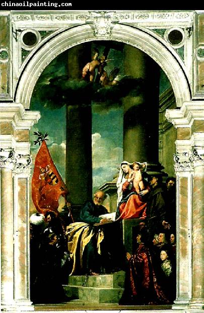 Titian pesaro altar