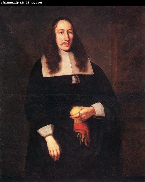 unknow artist Portrait in oil from the year 1664 by the german painter Franz Wulfhagen