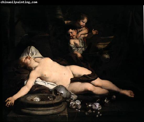 unknow artist Sleeping Bacchante