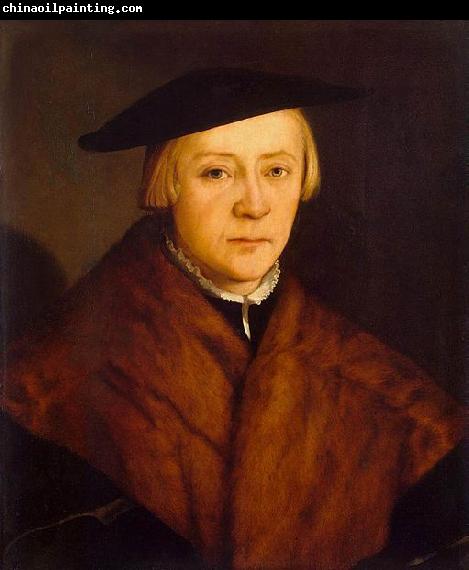 AMBERGER, Christoph Portrait of a Young Man