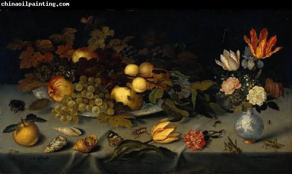 AST, Balthasar van der Still Life with Fruit and Flowers