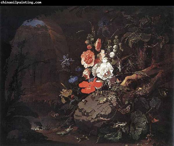 Abraham Mignon The Nature as a Symbol of Vanitas