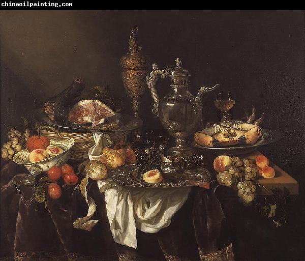 Abraham van Beijeren Banquet still life