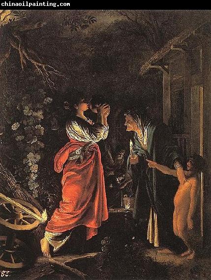 Adam  Elsheimer Die Verspottung der Ceres