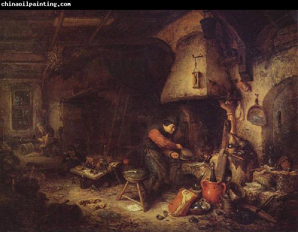 Adriaen van ostade Der Alchimist