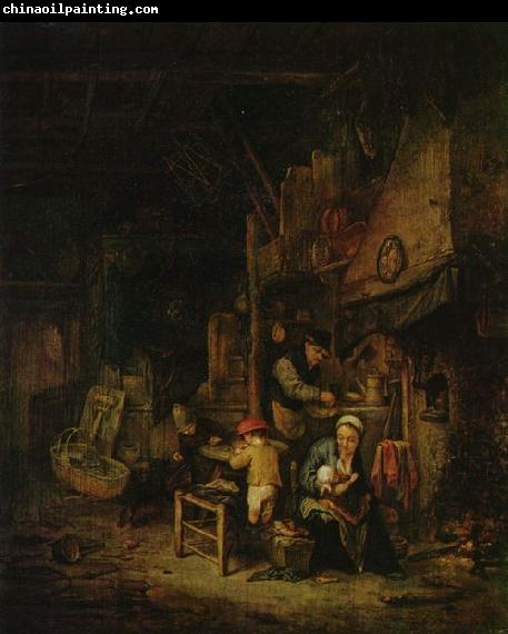 Adriaen van ostade Peasant family at home