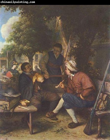 Adriaen van ostade Resting travellers.