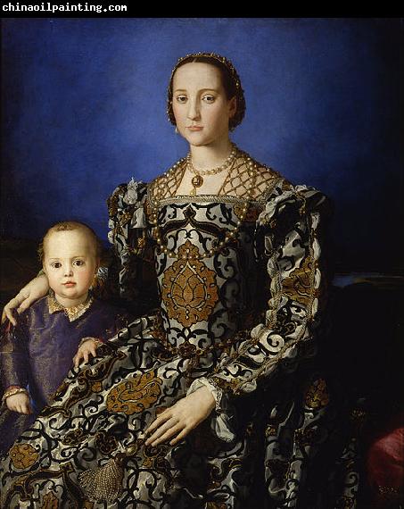 Agnolo Bronzino Eleonora di Toledo col figlio Giovanni