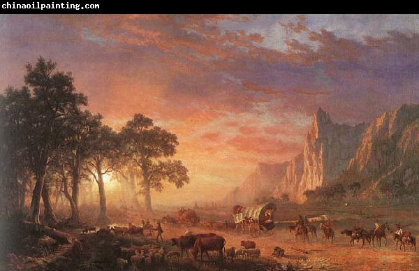 Albert Bierstadt Oregon Trail