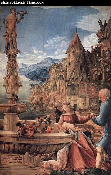 Albrecht Altdorfer Rest on The Flight into Egypt