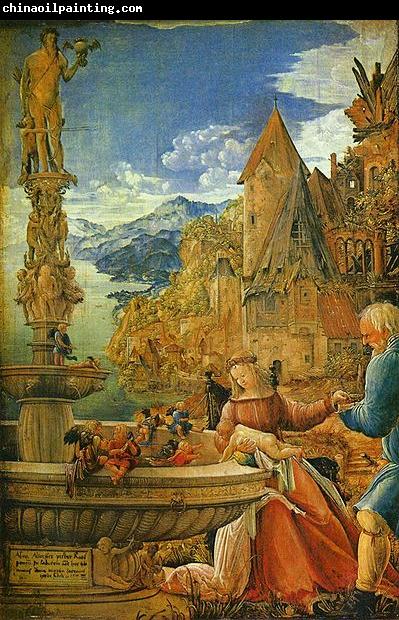 Albrecht Altdorfer Ruhe auf der Flucht