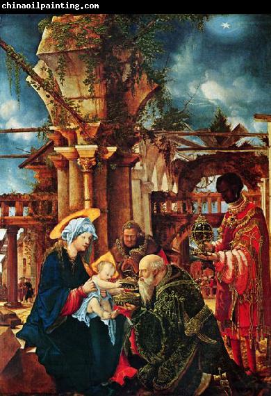 Albrecht Altdorfer Die Anbetung der Heiligen Drei Konige