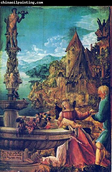 Albrecht Altdorfer Rest on the Flight into Egypt