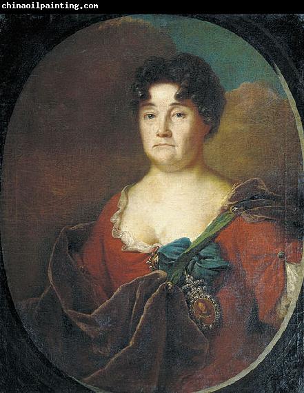 Aleksei Matveev Portrait of Anastasia Golicyna