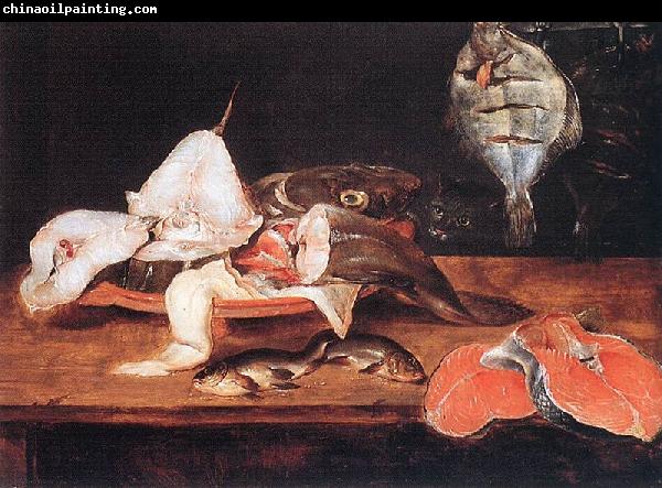 Alexander Adriaenssen Still-Life with Fish