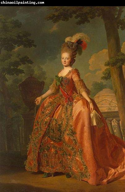 Alexander Roslin Portrait of Grand Duchess Maria Fiodorovna