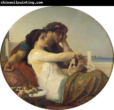 Alexandre  Cabanel Aglaida and Boniface