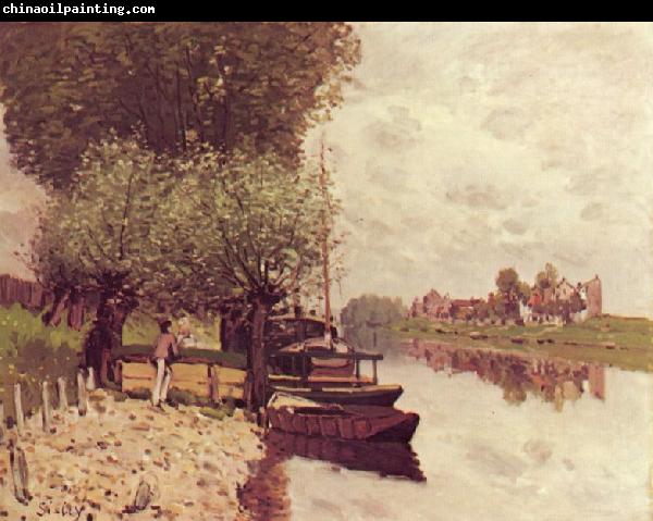 Alfred Sisley The Seine at Bougival