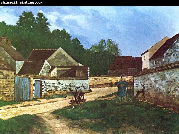 Alfred Sisley Dorfstrasse in Marlotte