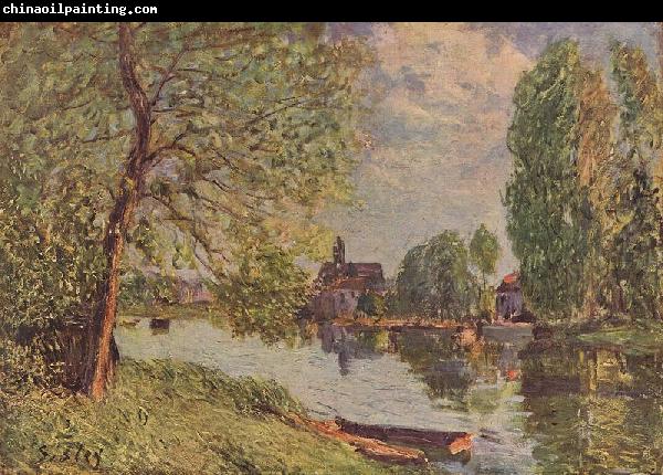 Alfred Sisley Flublandschaft bei Moret sur Loing