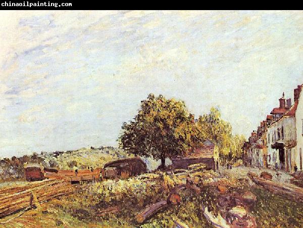 Alfred Sisley Saint-Mammes am Morgen