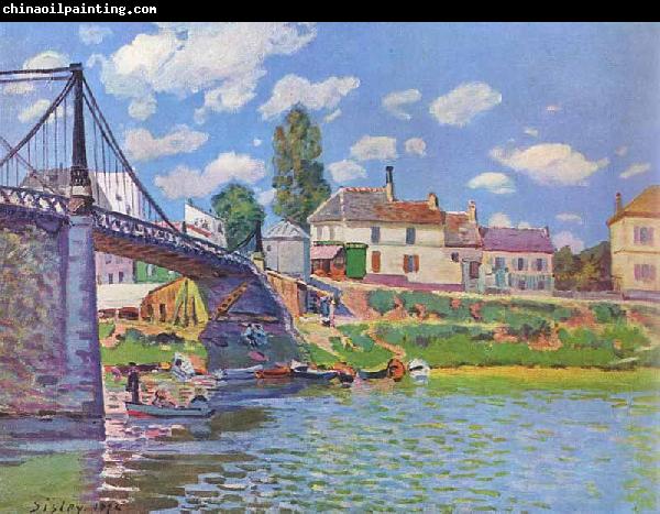 Alfred Sisley Bridge at Villeneuve-la-Garenne